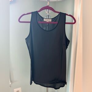 Olive & Oak Elegant Black Tank Top